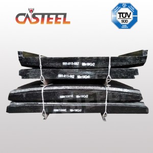 McClosky J40 челюсть дробилка щеки, фиксированные/swing челюсть, челюсть